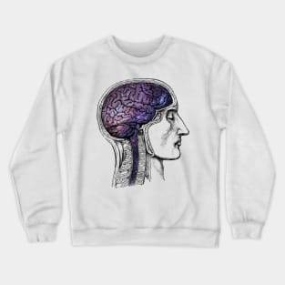 Starry Mind (black linework) Crewneck Sweatshirt